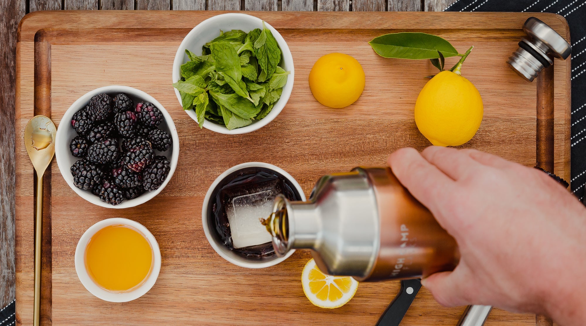 Blackberry Whiskey SMASH