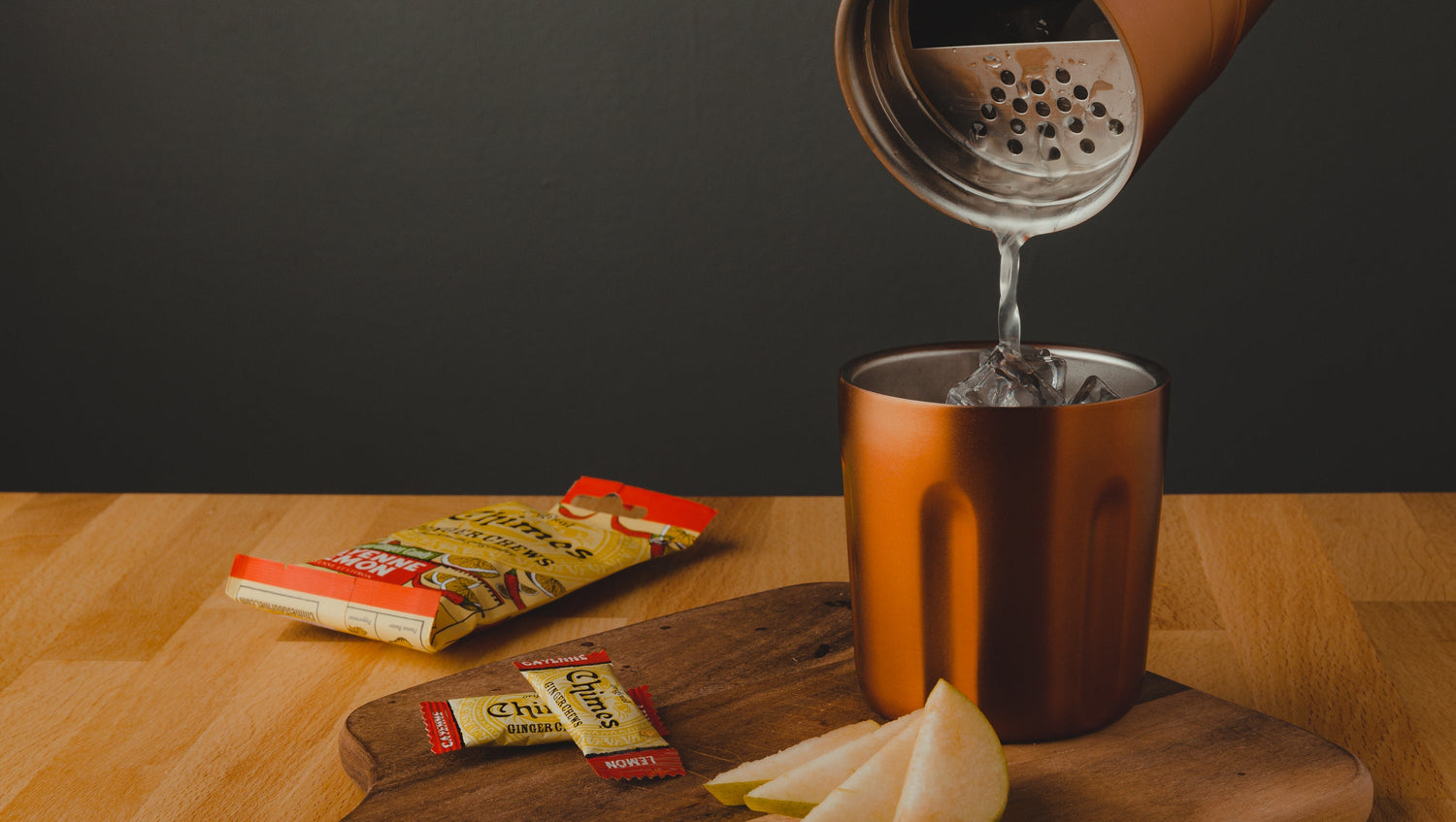 Ginger is the Answer - Pear Ginger Pisco Sour