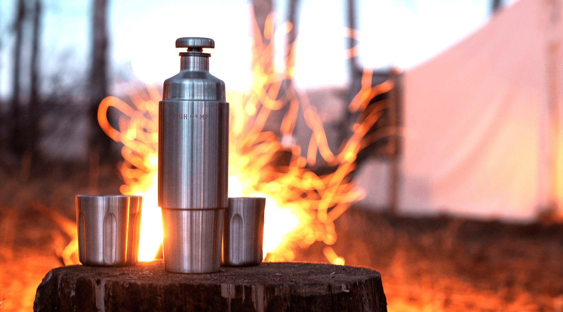 A hot whiskey cocktail that's perfect for a cold fall day.