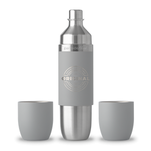 750ml + 2 tumblers parasol grey