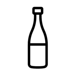 Holds a Half Bottle
