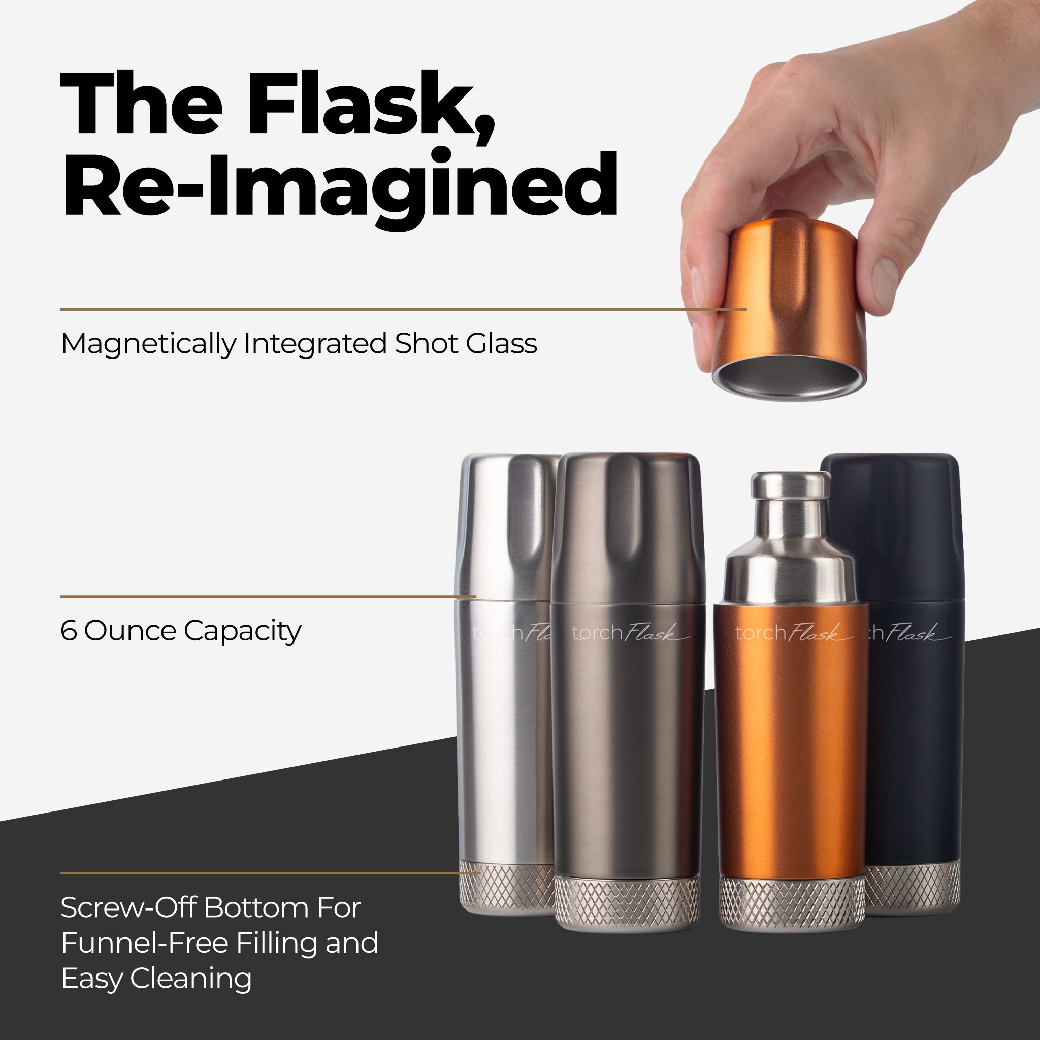 Torch Flask 6oz
