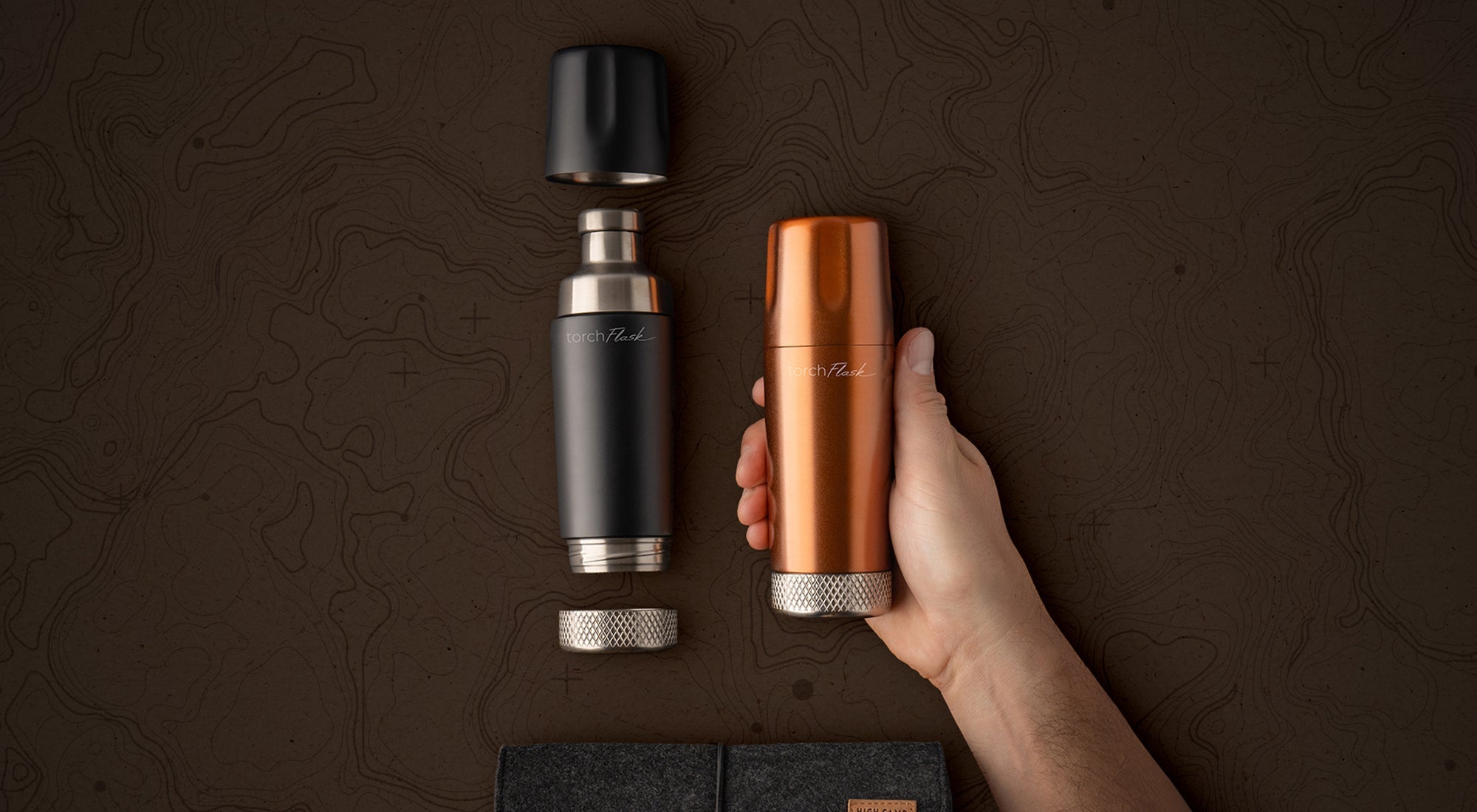 Parkside Flask disassembled product image